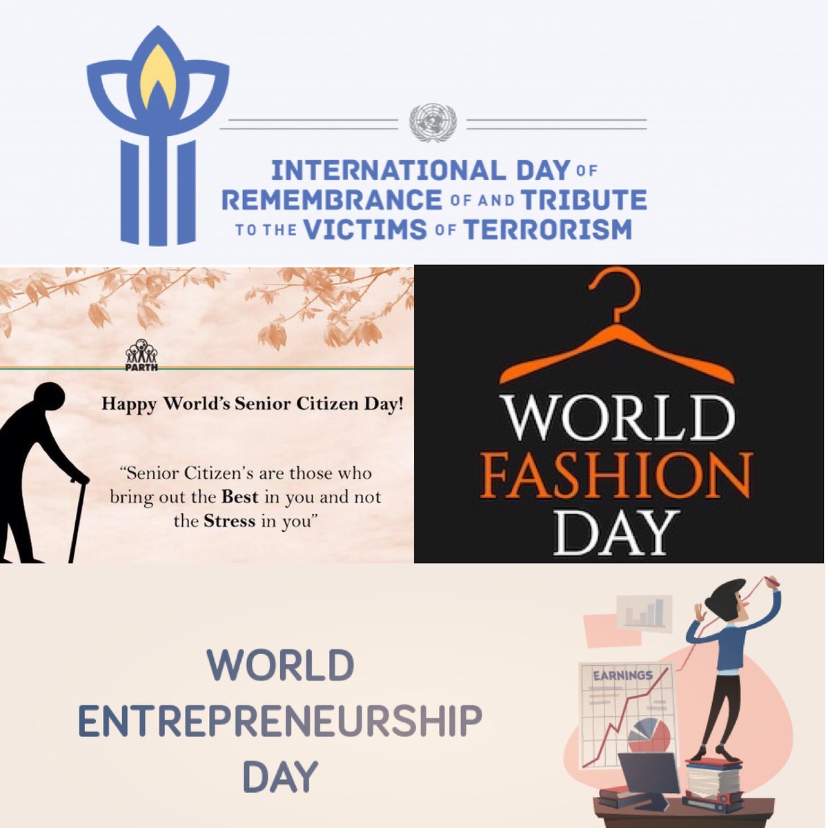 venkateshIND's tweet photo. #Day234Challenge #WorldSeniorCitizenDay #WorldFashionDay #WorldEntreprenuershipDay #ROAMapp #366challenges2020 

Let’s respect senior citizens and learn from them 🙏

Senior citizens gets the best in you, not the stress in you. https://t.co/RdTSiHudpM