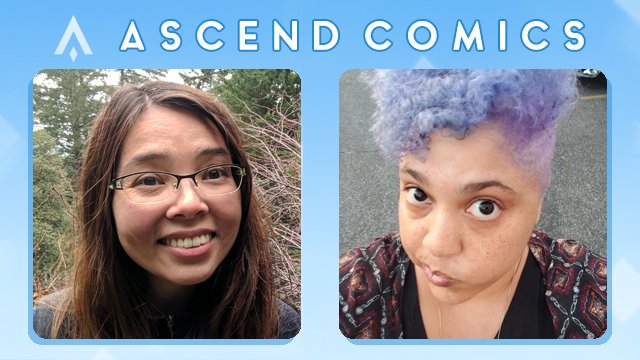 AscendComics's tweet photo. Hi! We're Ascend Comics: an indie comics publisher run by the award-winning team of Der-shing Helmer &amp; Taneka Stotts.

We aren't the typical voices in publishing. We're complex, original, and uncompromisingly dedicated to telling our diverse stories our own way.

Our work below! https://t.co/b1FzbeDDz2