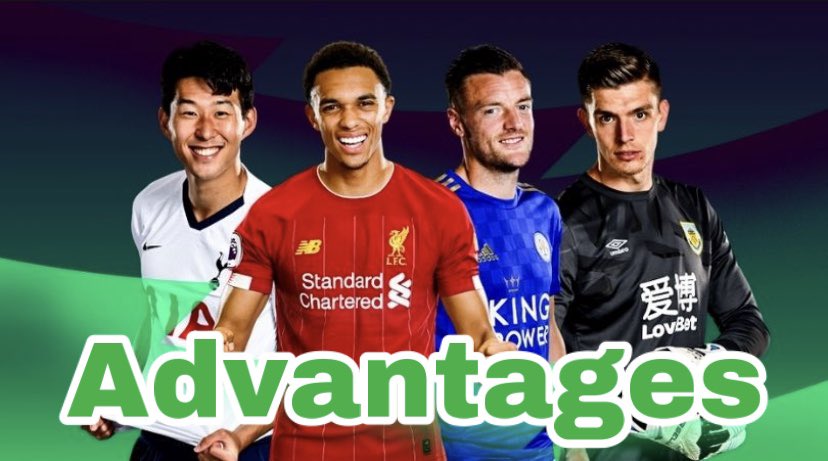 Advantages:  Can target teams with good fixtures in the opening GW’s  Won’t need to take hits to revert to a long-term team  Can make unlimited transfers to revert to your perfect team