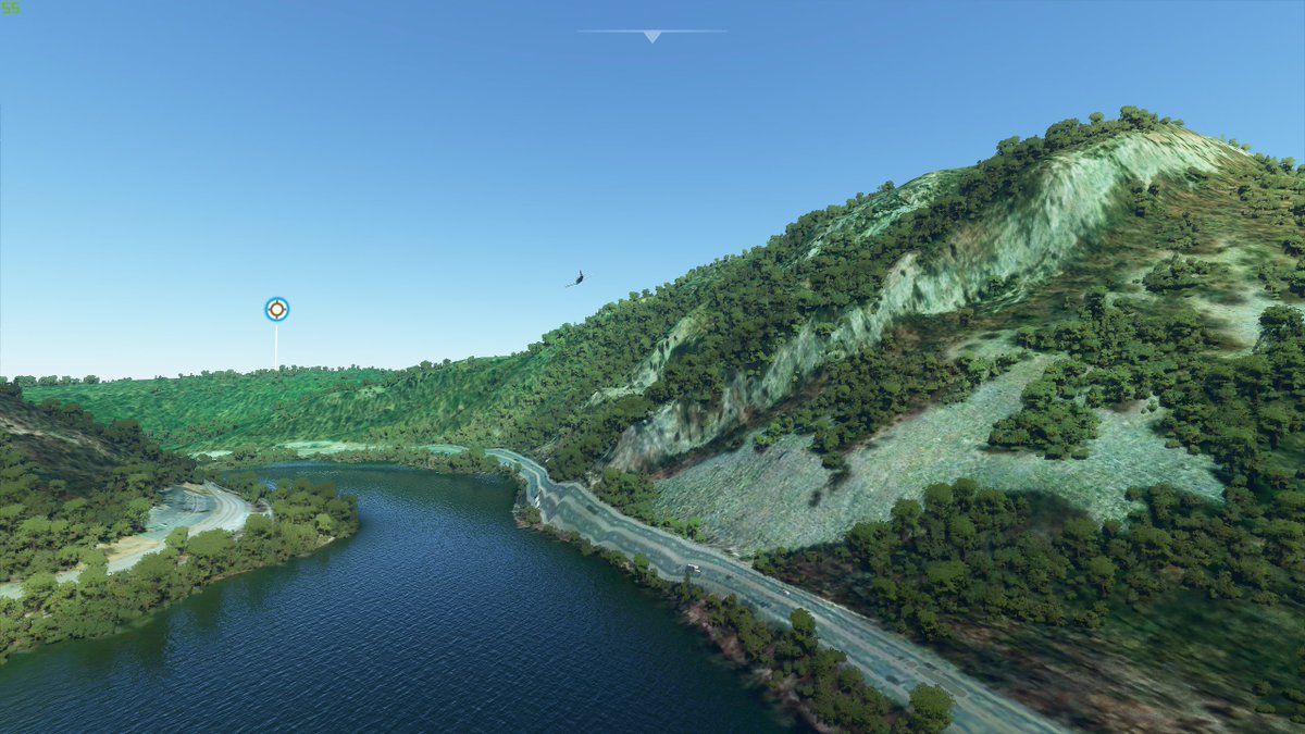 delaware water gap looks cool. for some reason the high point monument just isn't there. this game is definitely more reliable when it comes to sweeping landscapes versus getting specific landmarks right