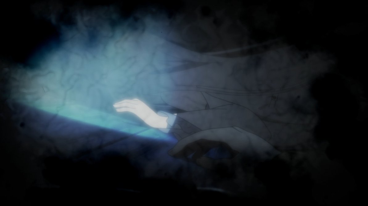 Subaru is stuck all alone with nothing but his thoughts to accompany him—we see his mental state slipping as he ponders on Beatrice and all the carnage he witnessed and lived (well, died) through so far, desperately wanting to reset but unable to take his life.