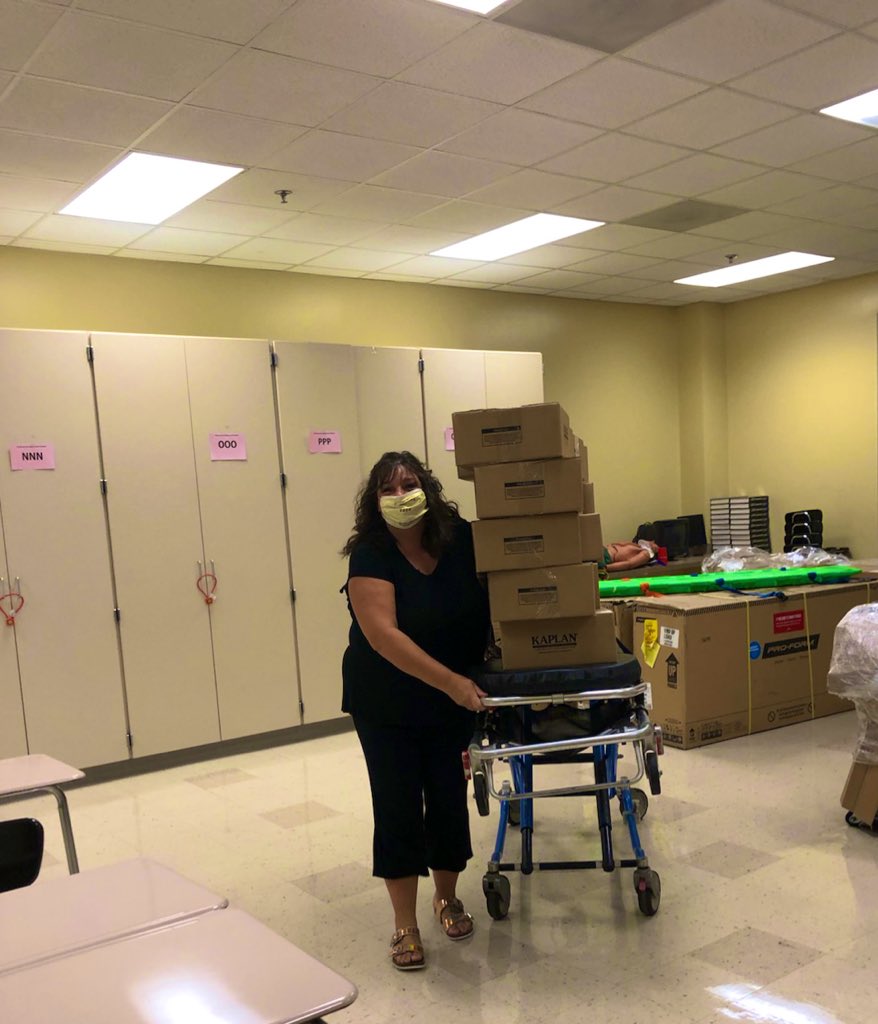 RCPS_EarlyLearn's tweet photo. Preparing for our Back To School supply giveaway.
#BackToSchool2020 #LetsStartCounting #virtuallearning https://t.co/I3DOWsJrXp