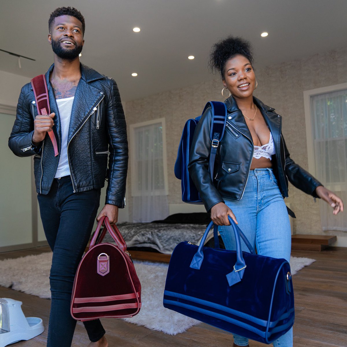 TotenCarry's tweet photo. Mix &amp; Match with Him or Her ❤️💙
•
Velour IN STOCK
•
Shop: https://t.co/okfbmcP2PV
•
#LuxuryTravel #Travel https://t.co/xF5spvzPzj