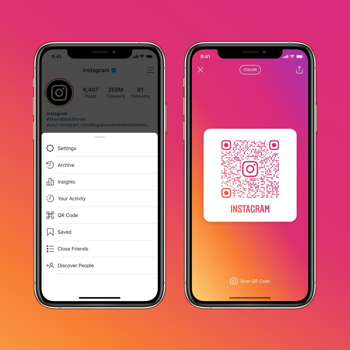 Instagram Now You Can Use Qr Codes To Easily Get In Touch With Friends Or Businesses On Instagram Scan A Business S Qr Code And You Can See Store Hours Buy Instagram Now You Can Use Qr Codes To Easily Get In Touch With Friends Or Businesses On Instagram Scan A Business S Qr Code And You Can See Store Hours Buy