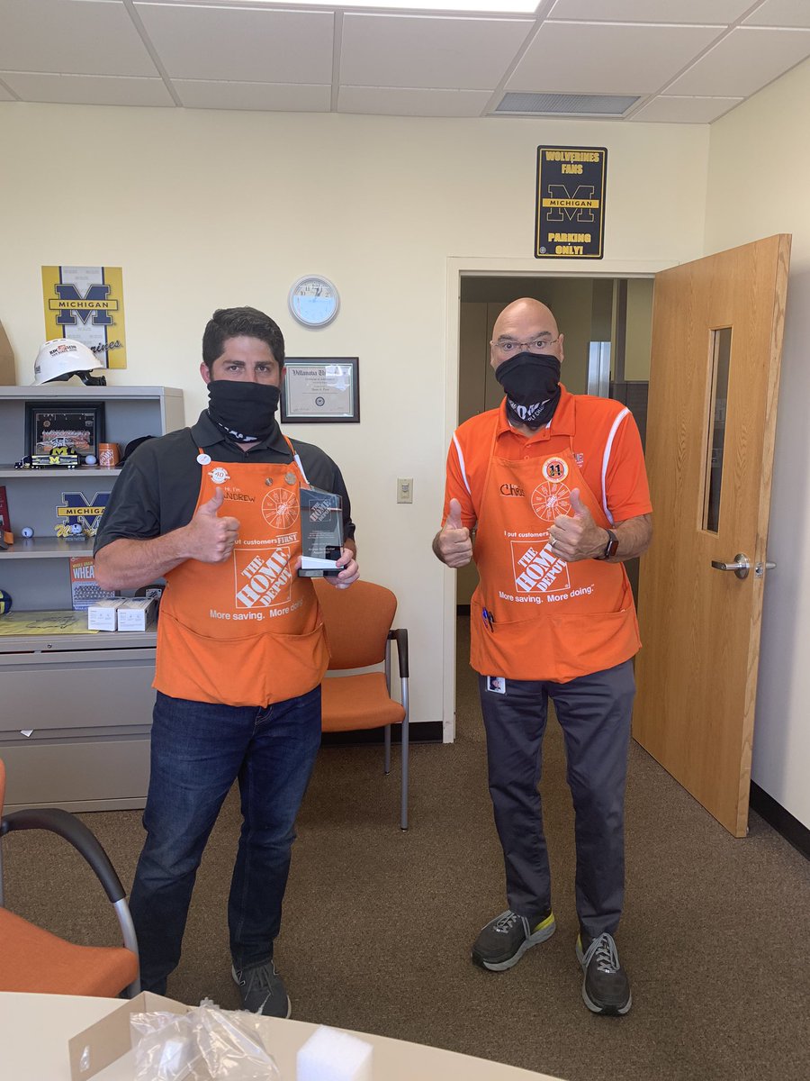 Chris O. Recognizing Andrew B. as leader of the month for 5120 taking care of his people! Congrats Andrew