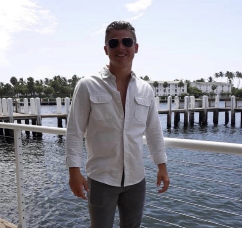 This is Calvin Rump and he is the recruitment chair/ new member educator for ΣΠ. He is a junior this year and his reason for going Greek is how much easier it makes the college experience and makes balancing a social life while maintaining good grades not a problem. #gogreek