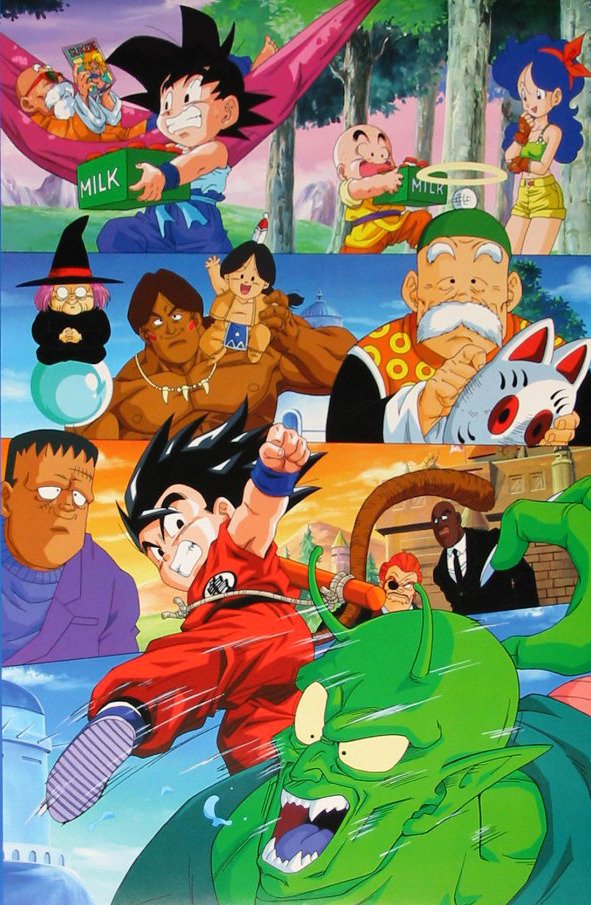 Dragon Ball Vintage 80 90 Dragon Ball Calendar 1998 Dragonball 鳥山明 アニメ Db Dbz Toei ドラゴンボール Anime Toriyama Animes Dbs 90s Dragonballfans Goku Roshi Krilin Lunch Uranaibaba Octavio Piccolodaimaku Upa