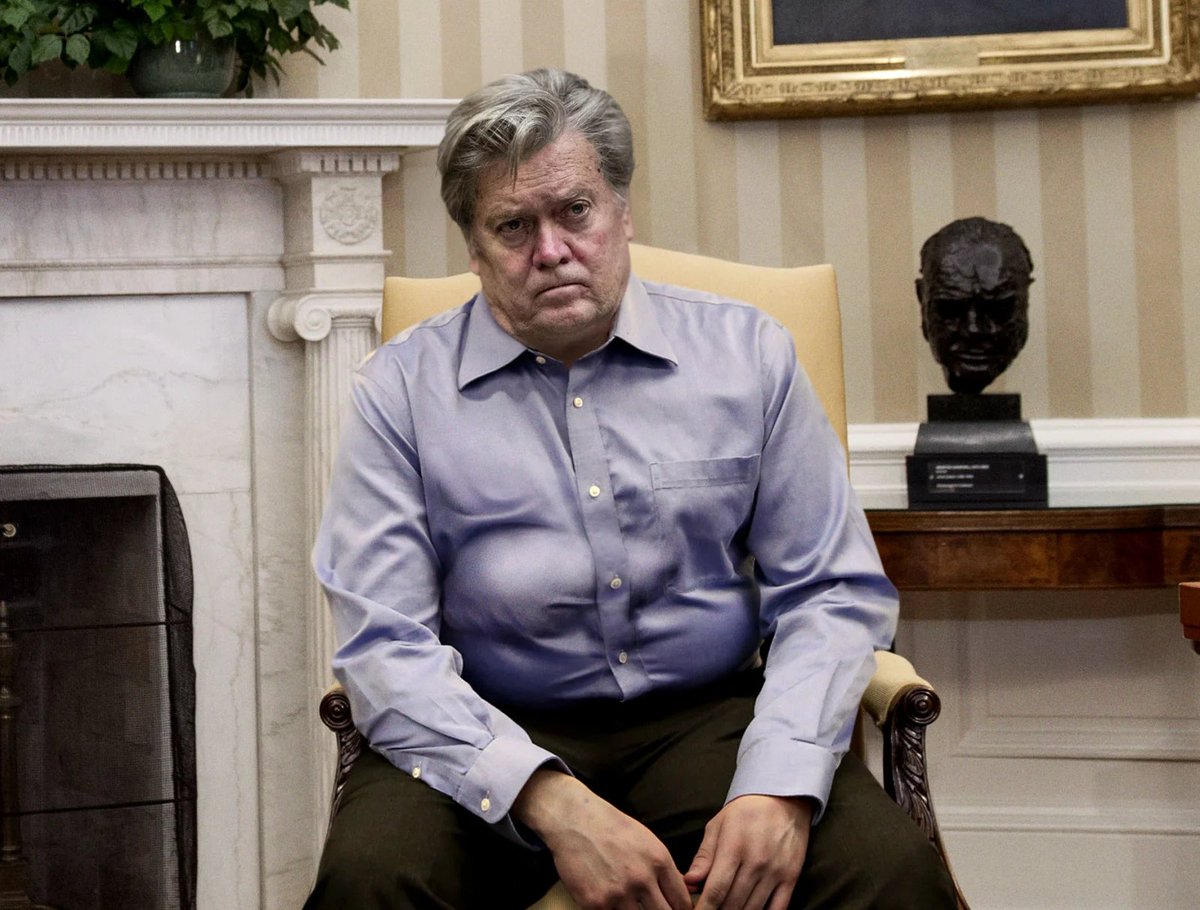 Steve Bannon’s Inflamed Liver Pulsing Visibly Through Shirt During Strategy Meeting  http://bit.ly/2Qb4HYh 