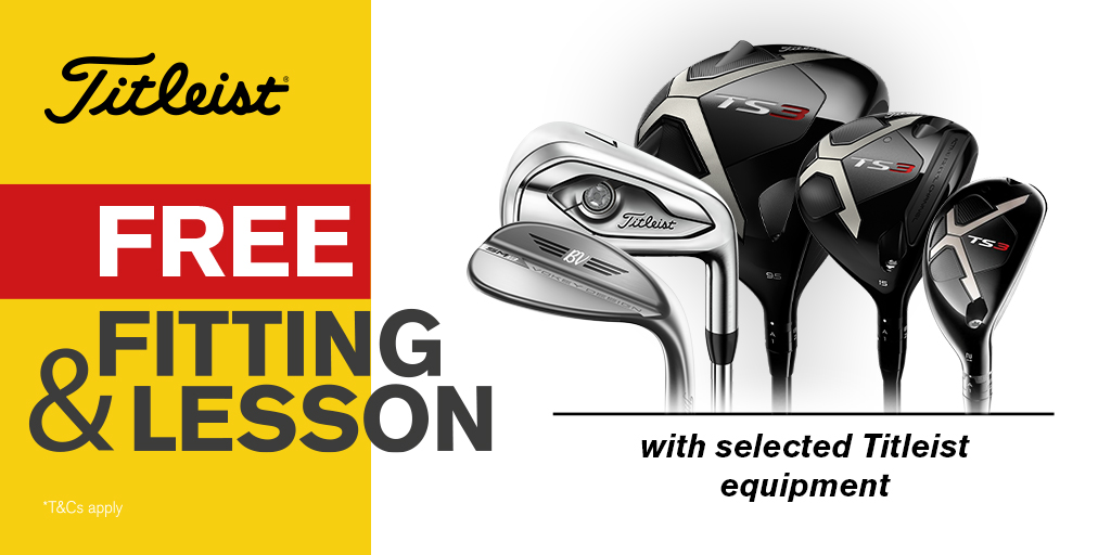 PatrickSmithPGA's tweet photo. There has never been a better time to invest in your game! And with our #CompleteEquipmentSolution it's never been easier! Get a free fitting and lesson when you spend over £299 on #Titleist hardware at #KidderminsterProShop ☺
Learn more: https://t.co/ich8J2trKw https://t.co/d7hRf1fmPr