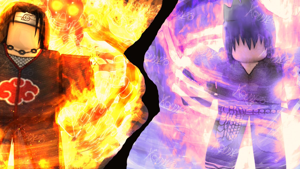 pix Itachi Roblox Thumbnail itachi vs sasuke roblox robloxgfx