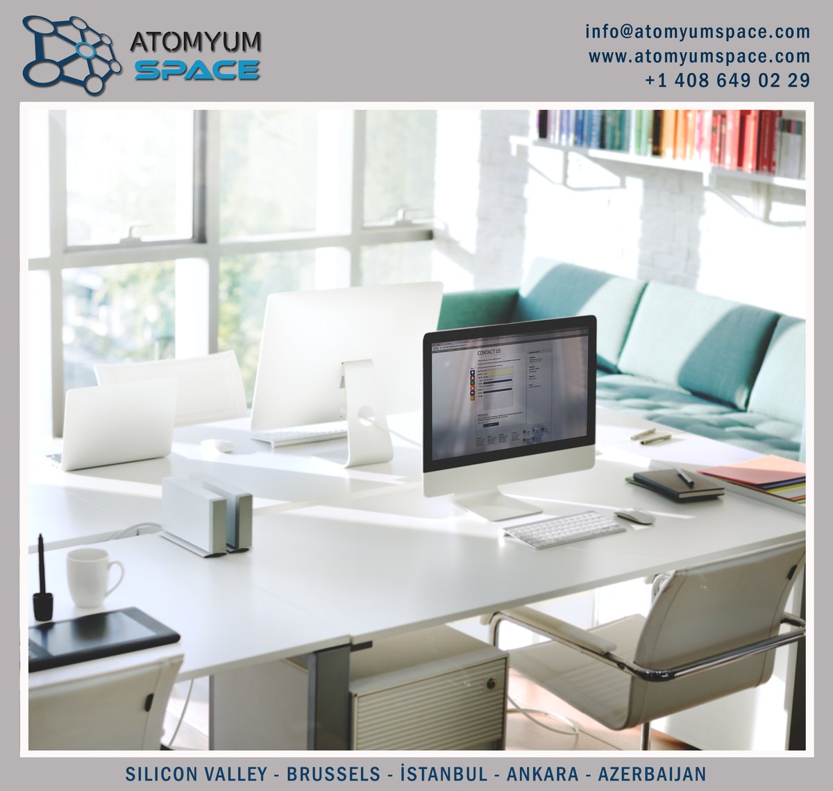 AtomyumSpace's tweet photo. Atomyum Space for comfortable offices and pleasant work.

https://t.co/qgVn4ISqv9

#meetingroom #vipoffice #offices https://t.co/Xs0T5UW5T5