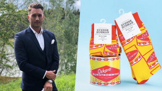 Meet Eric Blomster: The creator of Svensk Husman Socks -  the most Swedish socks you've ever seen buff.ly/2El2dUI