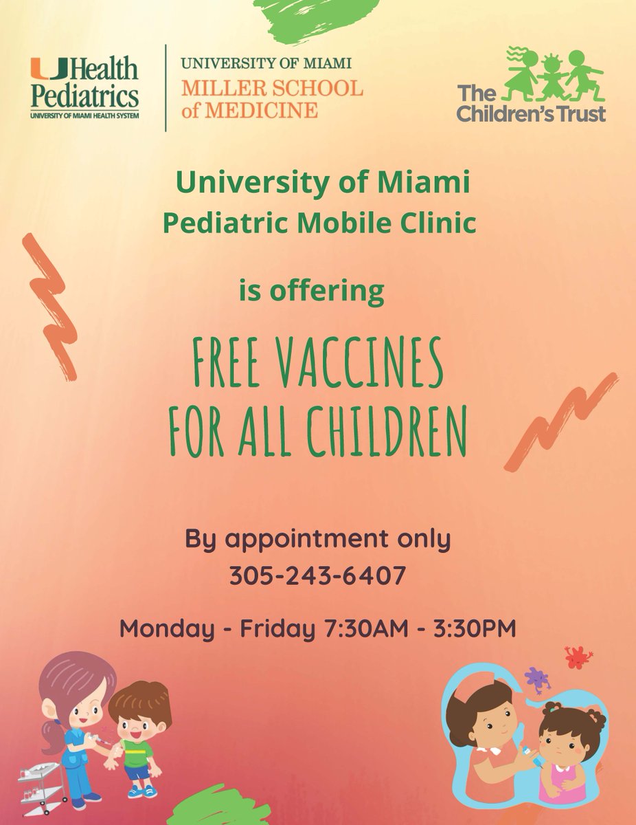 MiamiDade Schools on Twitter "It's National Immunization Awareness