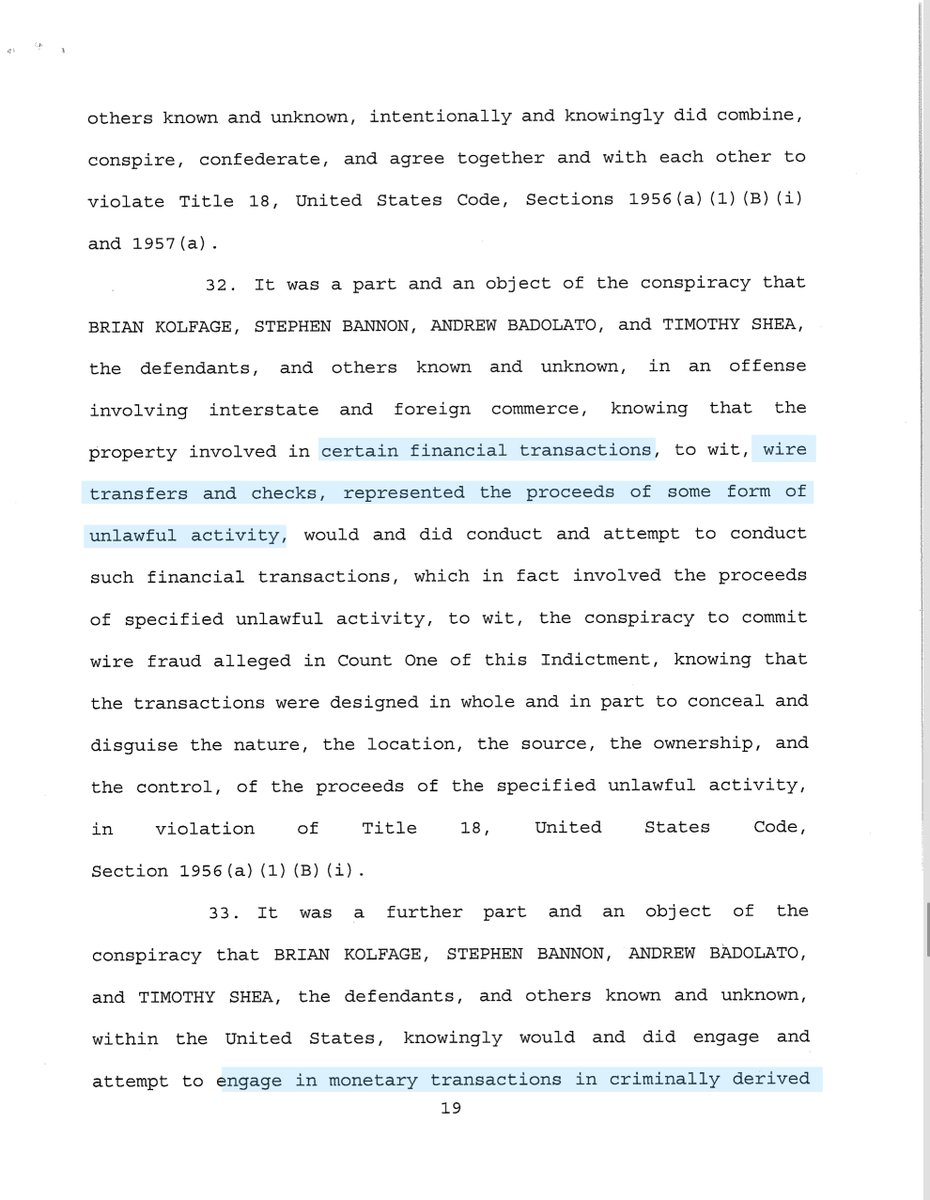 HOLY CRAP - names of the shell companies-Ranch Property Marketing & Mgmt-Freedom Daily LLC-American First Medical LLChaaalppppWHITE KNIGHTS & VULTURES LLCI‘m not making that up https://www.justice.gov/usao-sdny/press-release/file/1306611/download