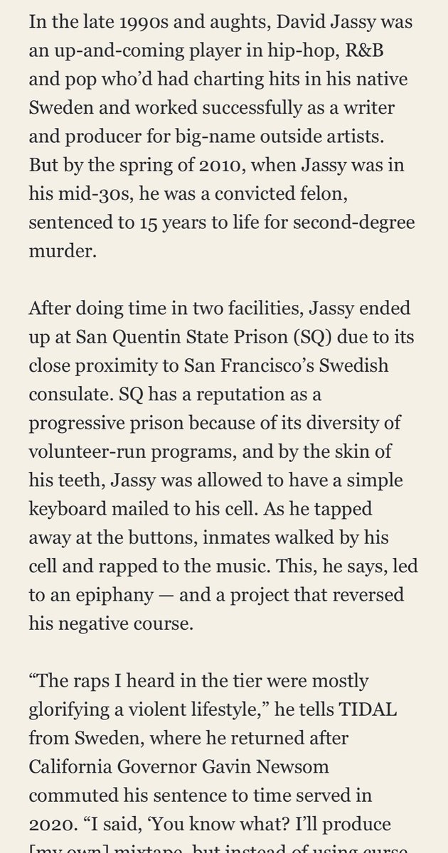 otherhouses's tweet photo. Did some reporting for @TIDAL on how music can rehabilitate prisoners. Quotes from @anidifranco, @waynekramer and @DavidJassy. ✊🎸 https://t.co/i81dBqOYQJ https://t.co/Ke5KoVrDDa