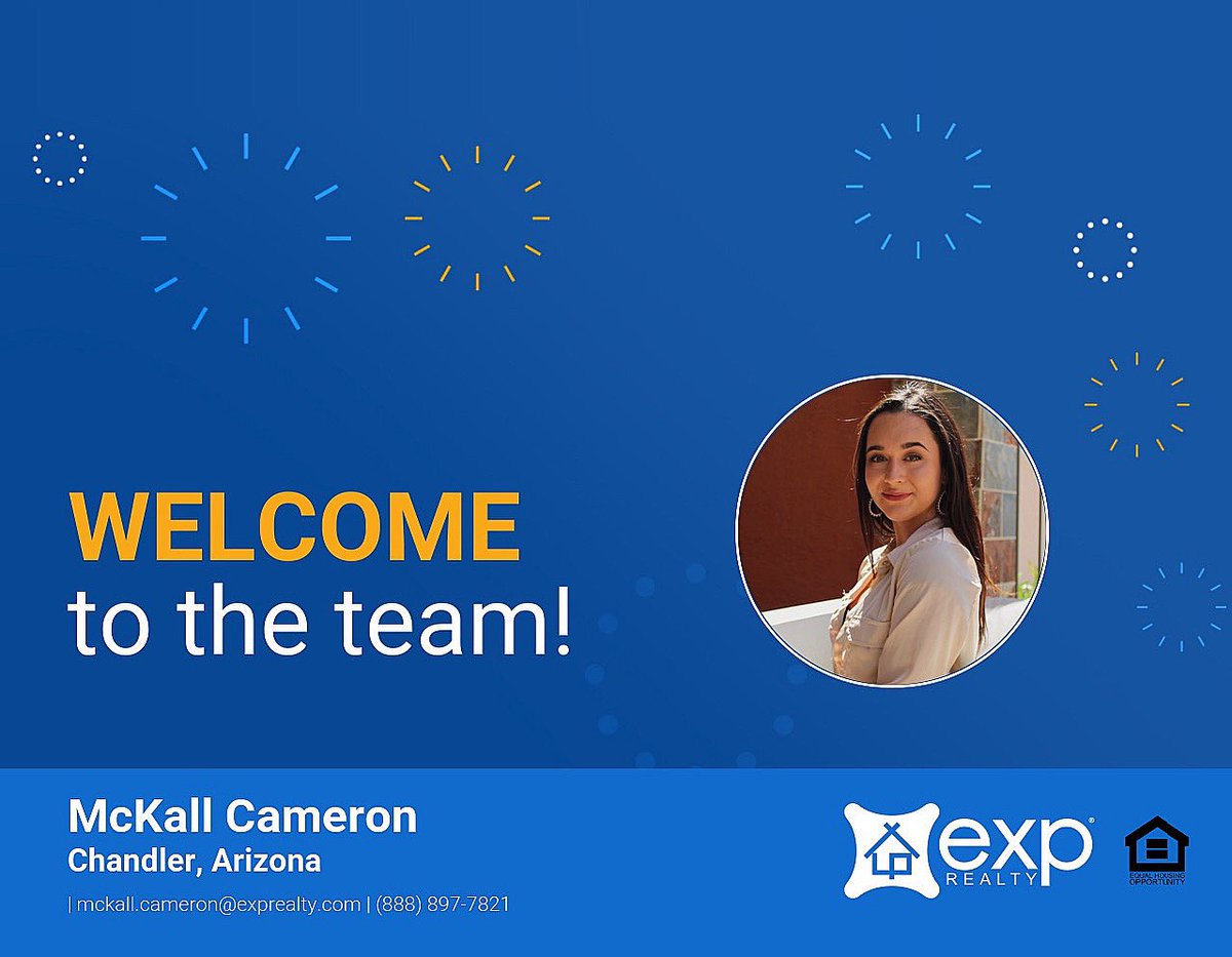 mckallmaty24's tweet photo. If you’ve been thinking of buying/selling/investing please reach out to me so I can make this exciting journey as fun and stress free as possible!!🏜

#exprealty #exprealtyagent #realestate #arizonarealestate #lookingforahouse 
#arizonarealestateagent #arizona #arizonarealty https://t.co/68We0VeZU2