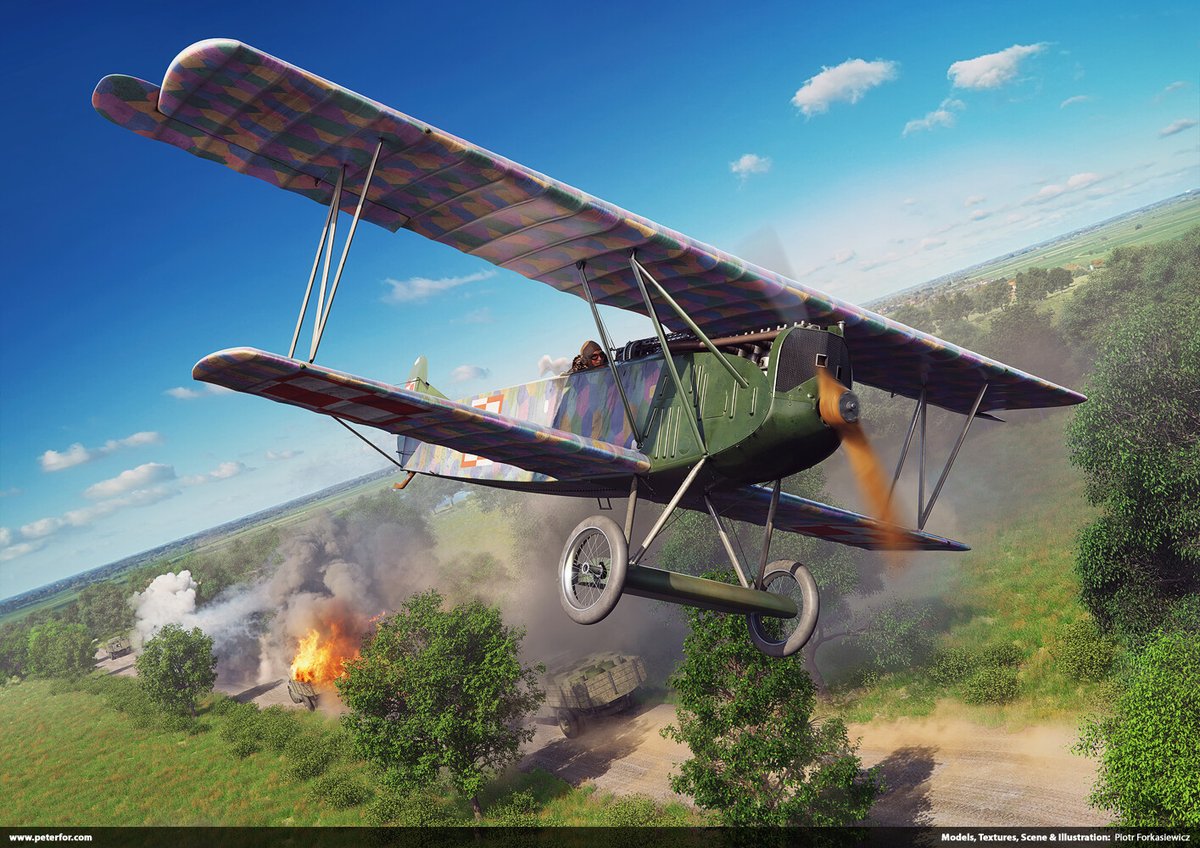 theaviationart's tweet photo. Fokker D VII - Polish Air Force
Illustration for book "Samoloty OAW w lotnictwie polskim" by ks. Roberta Kulczyński SDB & Mateusz Kabatek.
#Fokker #DVII #PolishAirForce #theaviationart #Paintings #Artwork #Aviationart #Airplane #Planes #warbird #carrierplanes #militaryhistory https://t.co/pF3zp5yQQ4