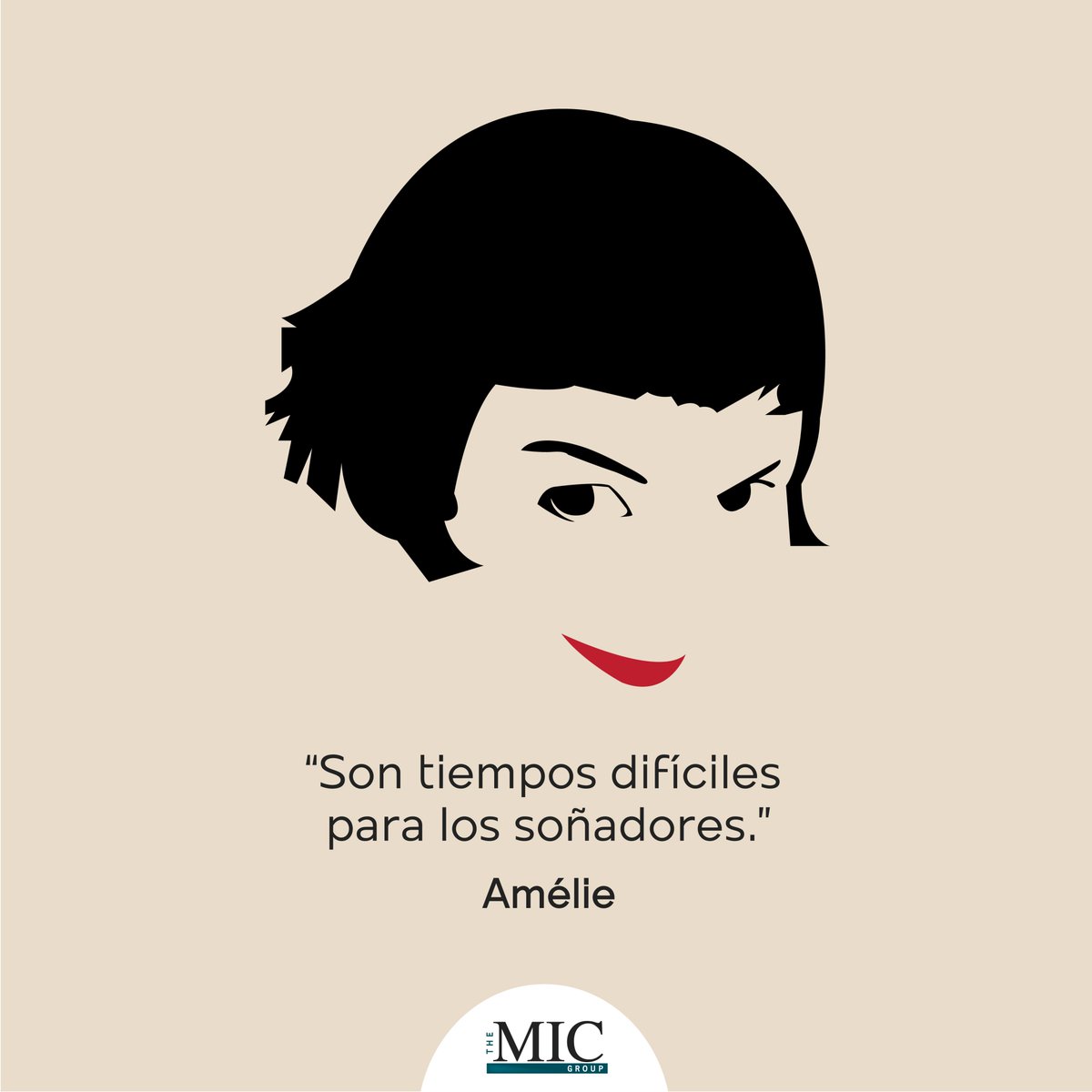 TheMICGroup's tweet photo. "Son tiempos difíciles para los soñadores"
-Amélie
#thursdaymotivation #themicgroup https://t.co/NCsGPa5cUZ