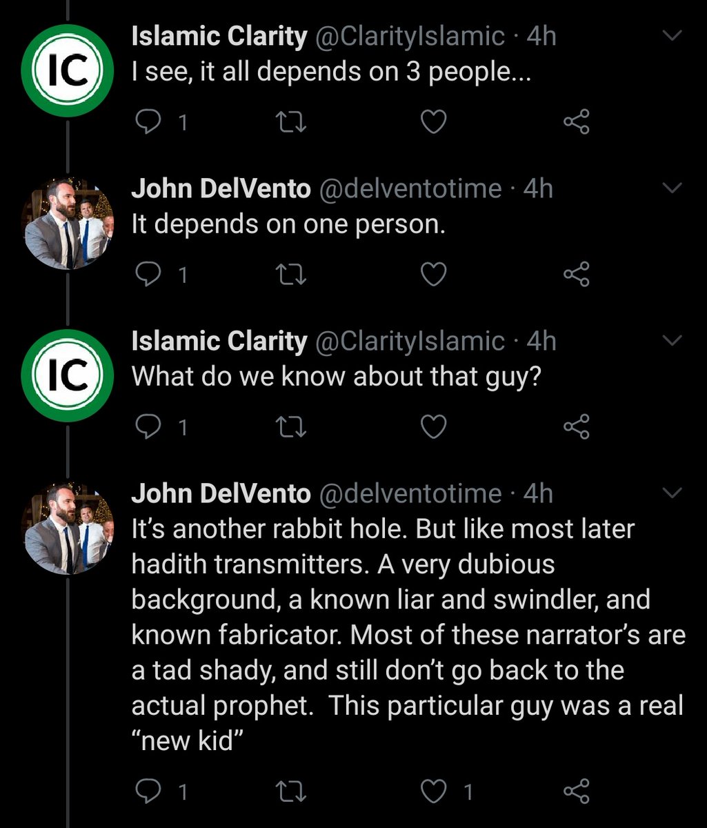 He knows that these chains are very strong and they clearly lead a perfect path. So what does he try to do? Cast doubt upon the last one in the chain, the one who narrates from the Prophet (peace be upon him) directly:Abu Hurairah, may Allah be pleased with him.