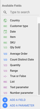 New in Data Studio: Parameters

Parameters let you interact with user-provided data. Using parameters makes your reports more interactive, and you can also use parameters to create report templates.

bit.ly/31hi9Ap #measure