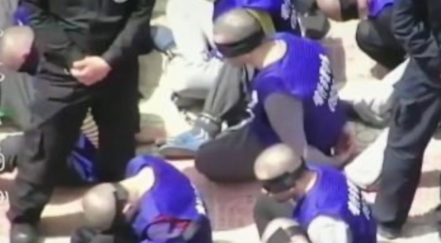 Some directly and some from the camps with forced confessions through torture are being sent to various prison networks across the country, estimated to be more than a million. 8/23