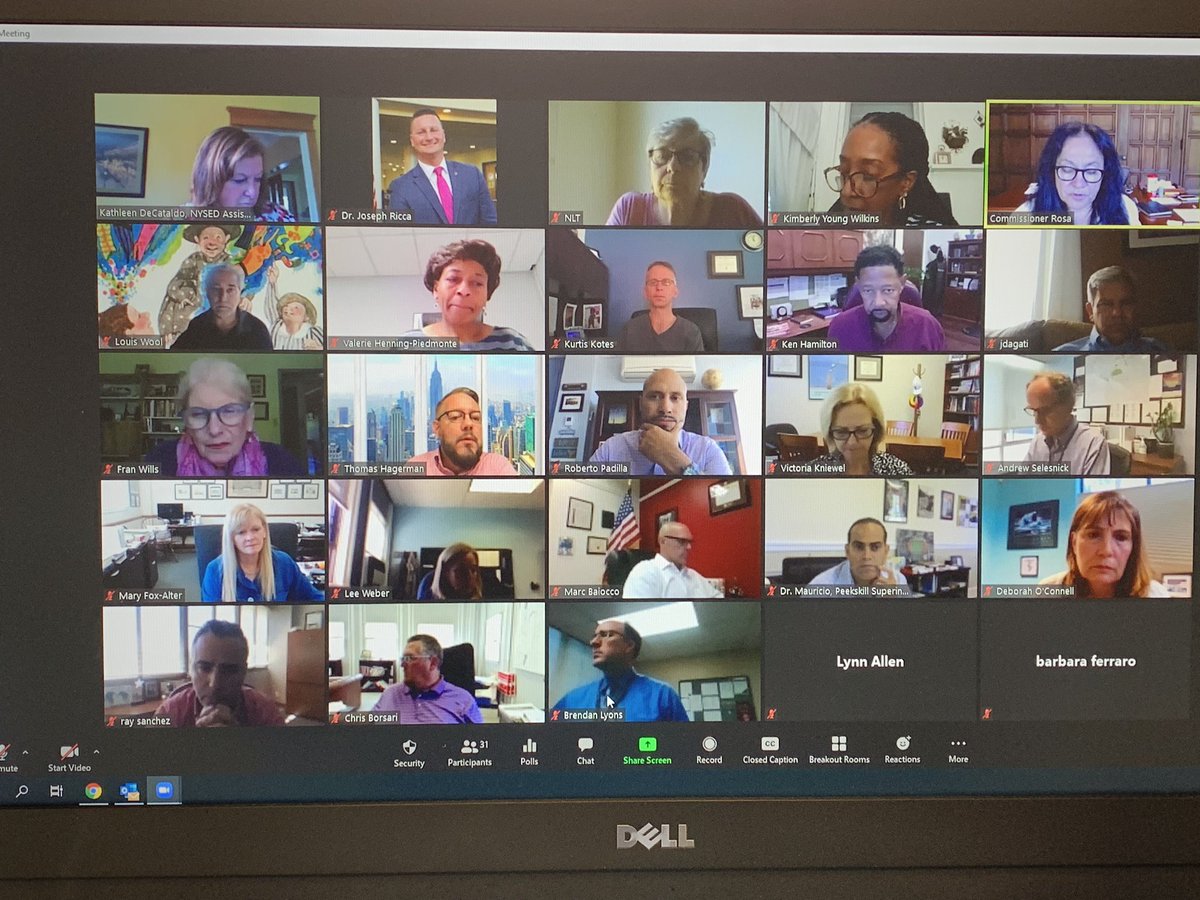 DrJosephRicca's tweet photo. Thank you Commissioner Rosa and @NYSEDNews team for joining the #LHCSS today as we plan to welcome our educational community members #backtoschoolsafely #WPProud @wplainsschools https://t.co/hi4VSgooX6