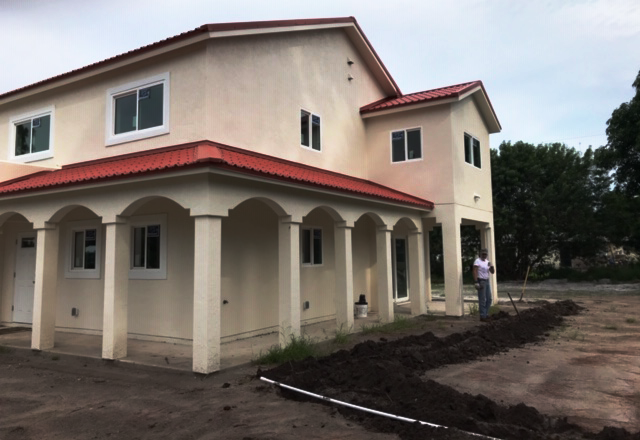 Structall's tweet image. Structall Rio Duplex Spanish style home using our Snap-N-Lock Structural Insulated Panels_Done by Advance Concepts Group Inc, Out of Stuart Florida #structuralinsulatedpanel #greenbuilding #buildingmaterials #homebuilding #sustainablebuilding #spanishstylehome