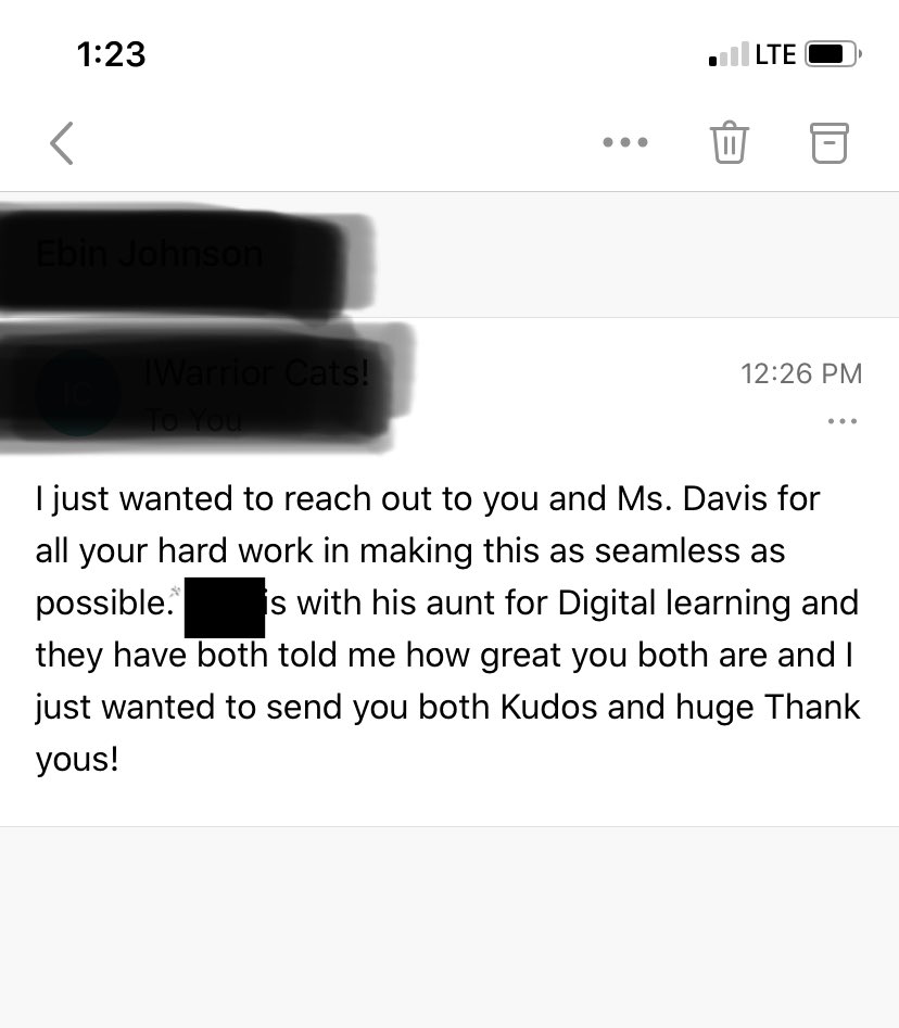 learly12's tweet image. So nice to receive such kind words after all the work put in the past few weeks. Thankful for such great students and parents. They make it worth it! @Eagles_BSI  @PrincipalDrK @Courtneykelly05 #happyatBSI #choosetoshine