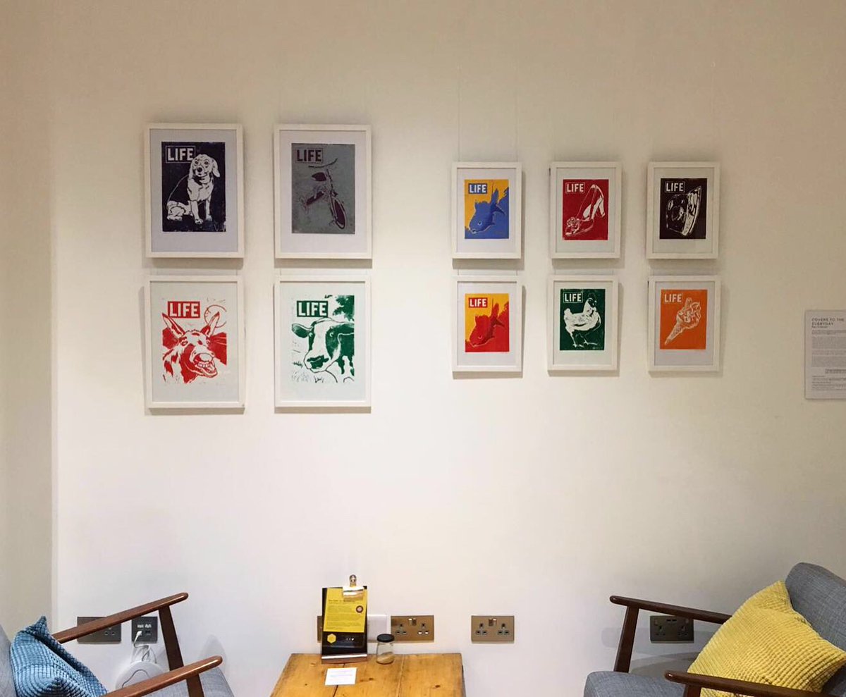 KirstyJKerr's tweet photo. Bonus pro tip: when you stop @thebeehiveldn pop in for some good ☕️ and check out the 🎨 downstairs by local artist @artanderson2 too!
#OneWallGallery #SupportLocalArtists #SupportLocalBusinesses https://t.co/MkBp8ohBWL