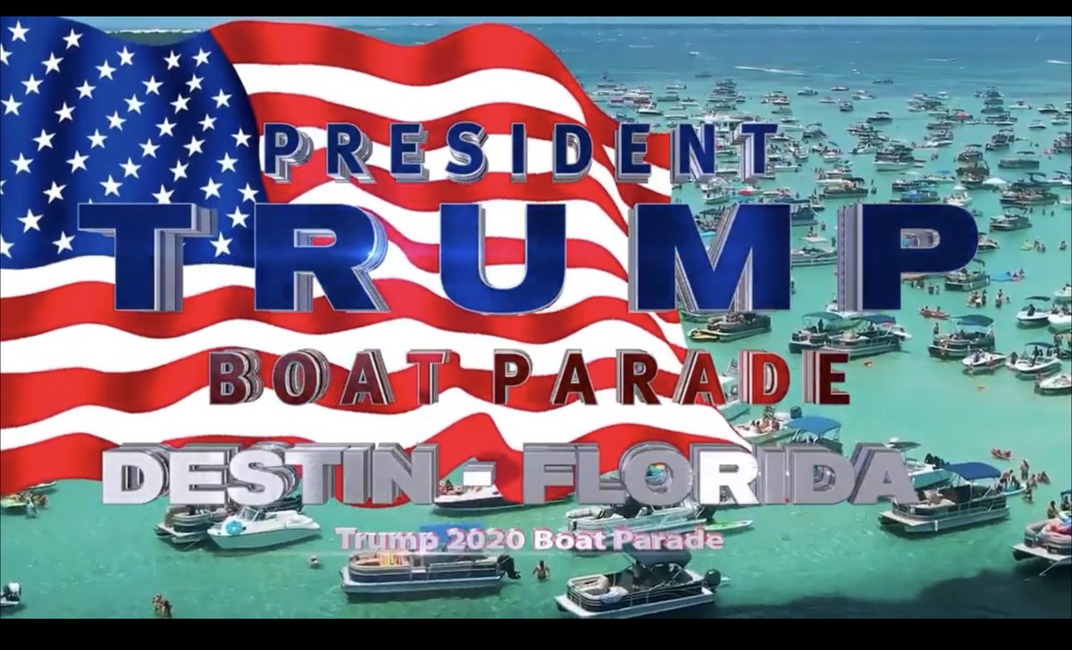 and I quote “we are here for the  @realDonaldTrump parade” boat —> WARFIGHTERcc  @EricTrump  @DonaldJTrumpJr  @parscale and  @ProjectLincoln you know what to do - I went ahead & saved it.. https://www.instagram.com/tv/CCRxjWLj6im/?igshid=91tryu76e16p