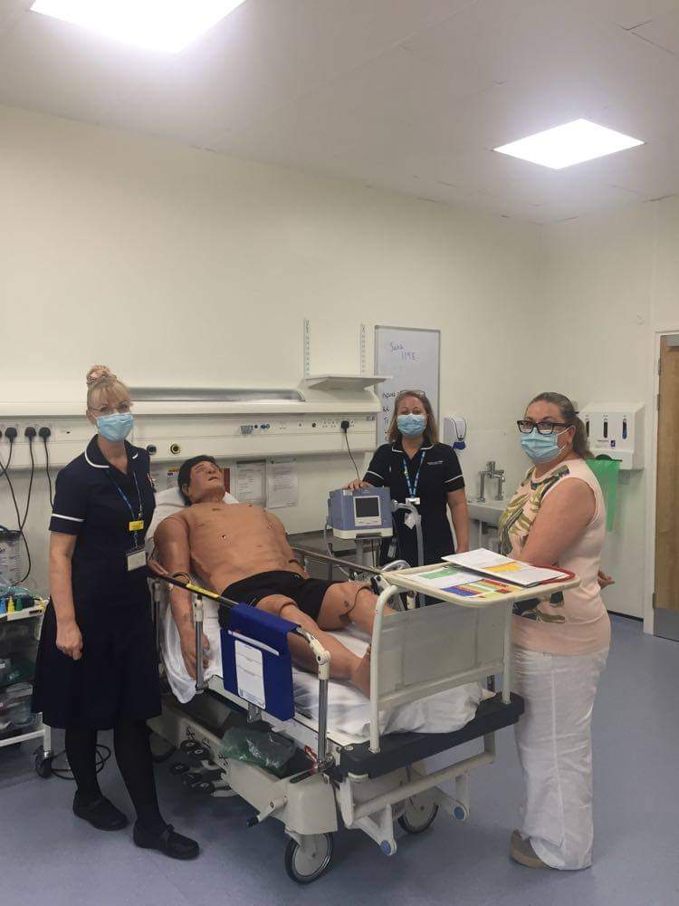 Excellent days learning / social distanced bipap study day . Thanks to the superb engaging candidates . Well done by all <a href="/RachelH73193365/">Rachel Hewitt</a> <a href="/AhpsBarnsley/">Barnsley Hospital AHPs 💙</a> @HazelgraveTerri <a href="/barnshospital/">Barnsley Hospital</a>