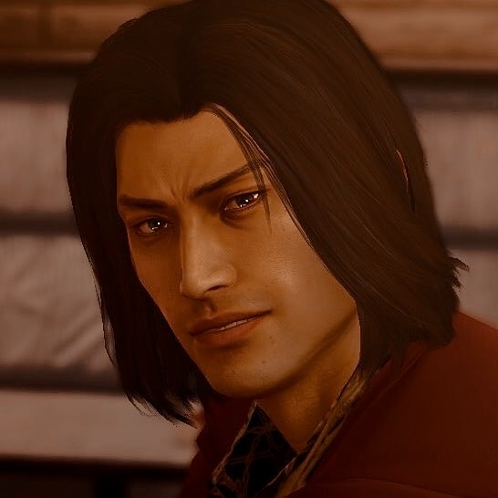 Let's start off with Nishiki from Y0! He's Kiryu's (man in white suit) oath brother(kinda like bffs) he's a major supporting character, helping Kiryu fight against the Dojima Family! (main antagonists) He's such a kind and supportive dude and laughs at how kiryu dresses xjsjxnsj