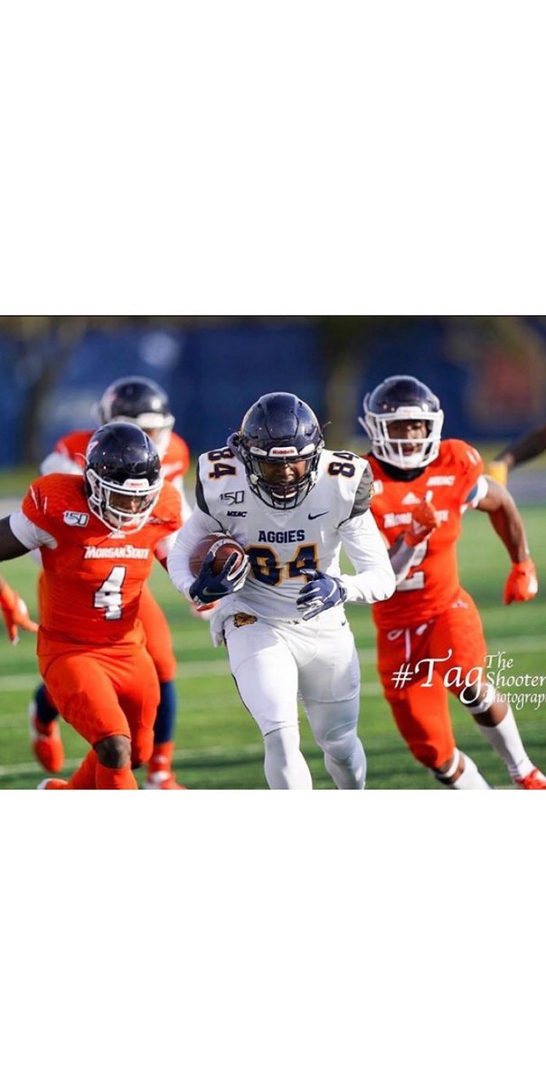 duhitzq20's tweet photo. #COMMITTED‼️ Catch me in #aggieland next fall💙💛 @CoachBarnette @NCATFootball https://t.co/Xkyw6tuh4O