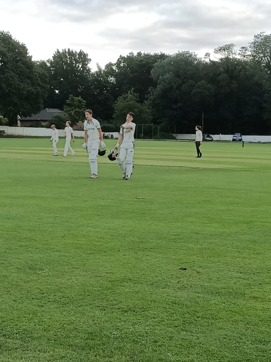 Leyland U17s Vs Ruffled CC 
Leyland made 143 
Half centuries for Michael P (52*) and Ben W (50*) 🏏