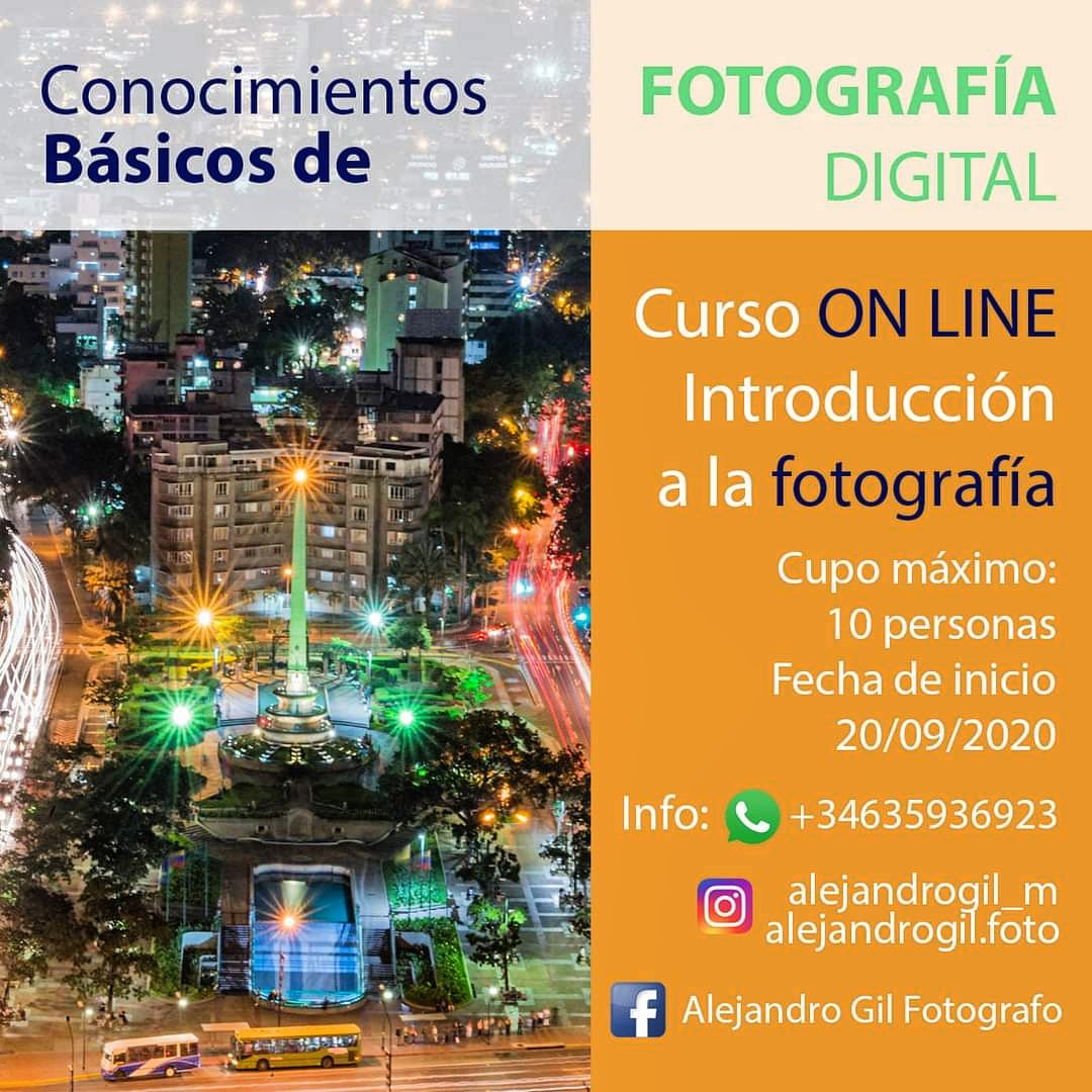 AlejandroGil_M's tweet photo. Curso introductorio a la fotografía #fotos #CursosOnline #FelizJueves #QuedateEnCasa https://t.co/fjDx3pPAhJ