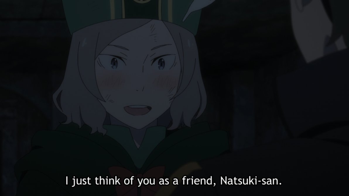 I really like that it's specified it's NOT because of the favors Subaru did for him, but simply because Otto viewed him as a friend—WANTED a friend. Subaru's world is flipped upside down, while we finally get a window into Otto's character & wants in this heartwarming moment.