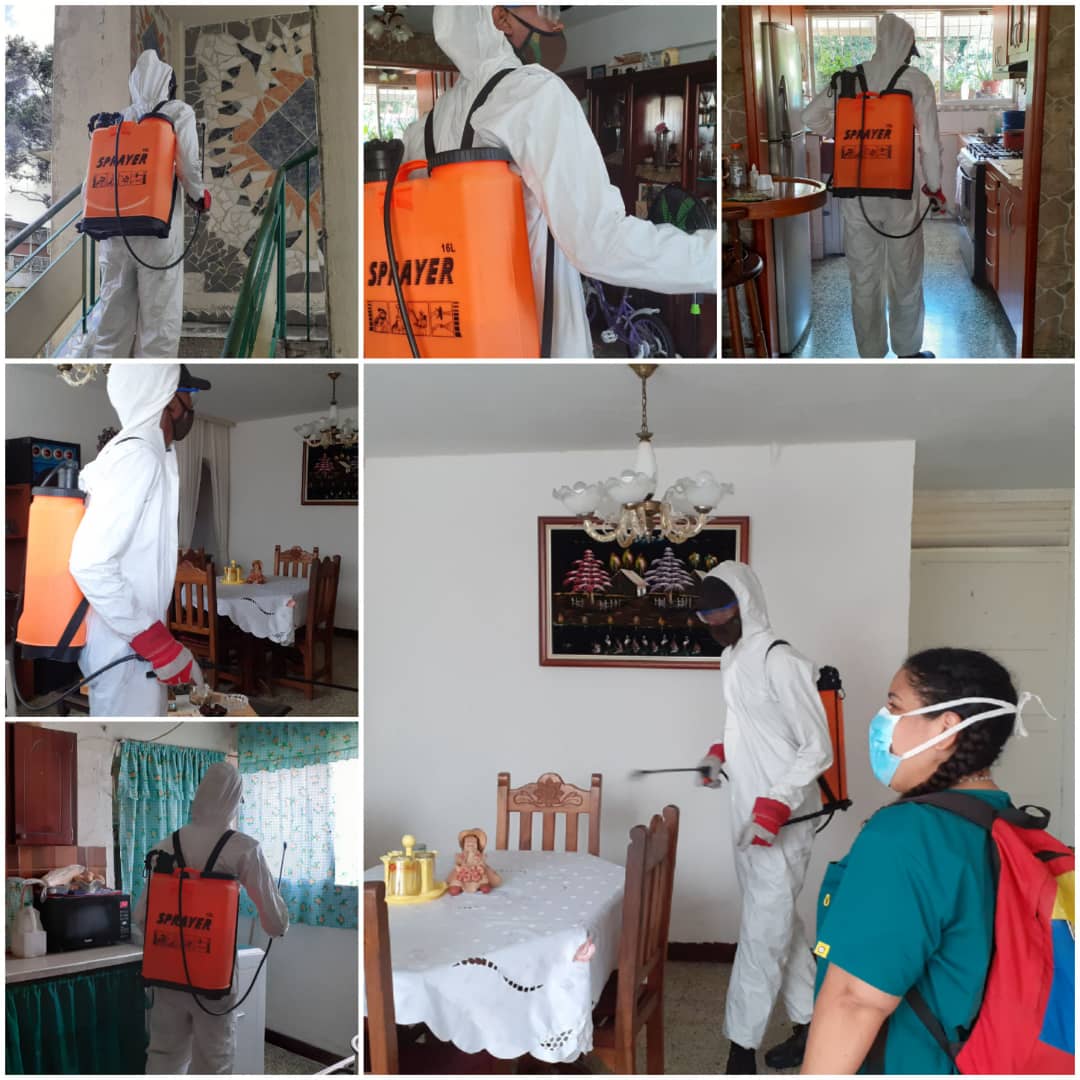 Eje13SucreCcs's tweet photo. Desinfección en Bloque 12 Simón Bolivar Donde Pac dio positivo a Prueba Covid-19 y se encuentra aislada  🚷☣️  #Covid_19 #FelizJueves #Venezuela 
#psuvcaracas 
@ErikaPSUV 
@dcabellor 
@eduardopinate
@AYmca13 
@ubch_santateresita
@Colonbelki1 
@yukemberly 
@GaryPacheco15 https://t.co/4Mwg6OERQ5