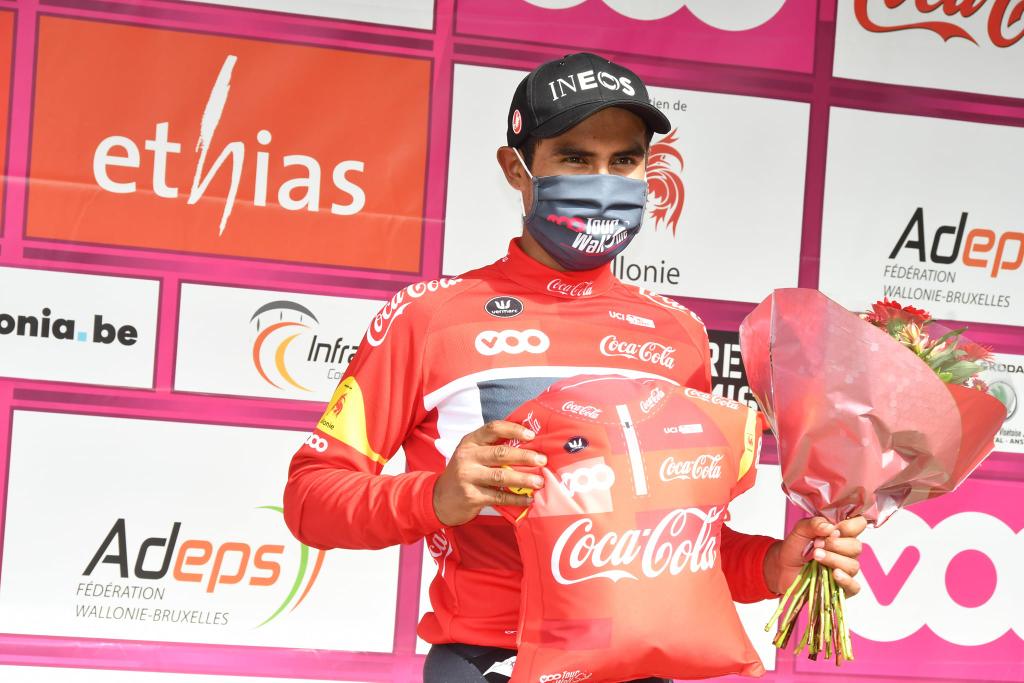 Yiacosan's tweet photo. Los 02" de bonificación que obtuvo @NarvaezJho en el primer Sprint de la última etapa del #TDW2020 fueron elemento definitorio para obtener su título de Campeón Juvenil 
🏆🥇 en la ronda Valona https://t.co/ZOIXO1TgqJ