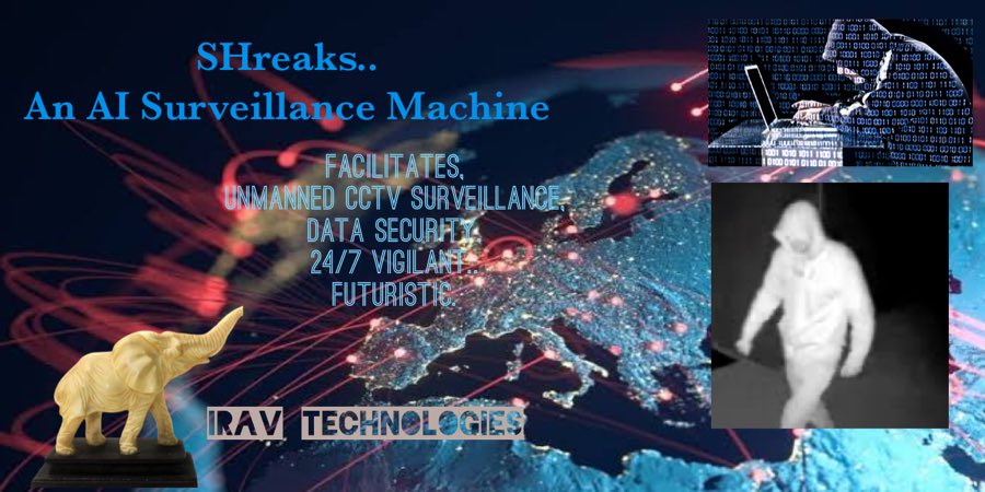 i_irav's tweet image. SHreaks.. Facilitates.. Unmanned CCTV Surveillance, NVR/DVR Data security, 24/7 Vigilant. 
#unmannedsurveillance, #datasecurity , #cctv, #banksafety, #malls #theatre #supermarket, #financialinstitute, #scm, #supplychain #bfsi, #iravtechnologies