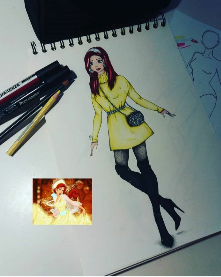 marty938's tweet photo. #Anastasia #romanof #zar #fashionillustrations #fashion_illustration #fashion #fashiondesign #fashiondesigner #fashionartist #artist #art #draw #drawing #sketch #PRINCESS #queen #Disney ๐๐ฅ https://t.co/QkVOqhJVTQ