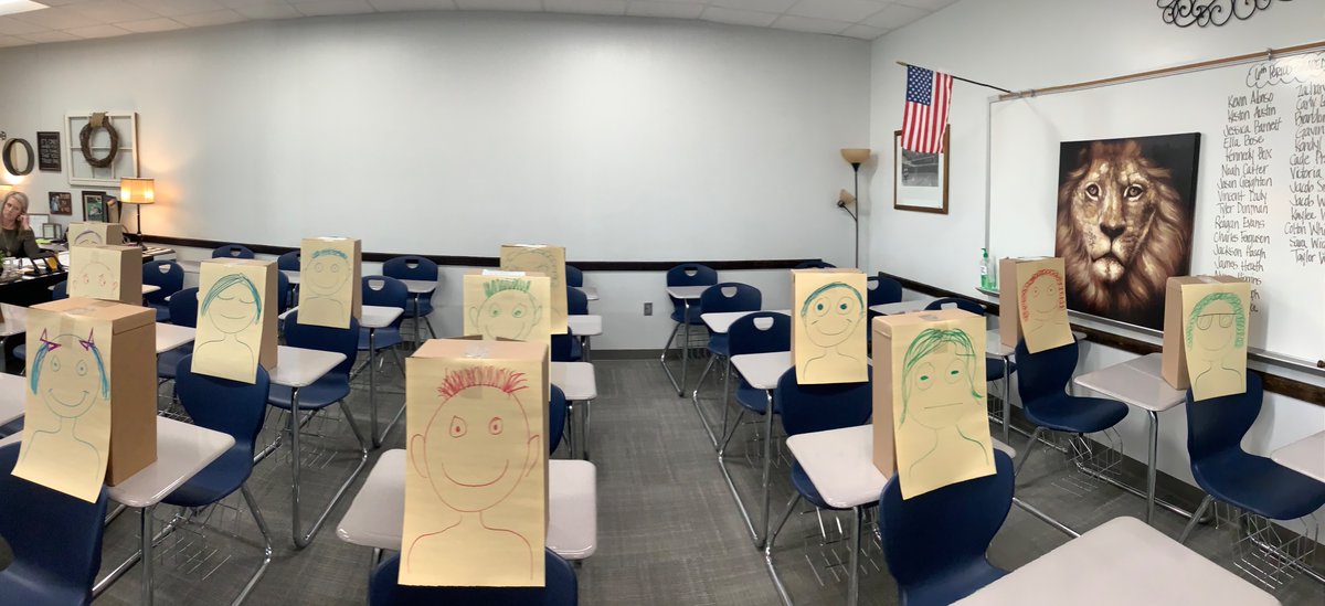 I am a teacher.  I love to teach students in my class. 
Due to the current situation, there are no students in the classroom.
Problem solved
Virtual Reaching + Virtual students = Happy Teacher 😱😁🤣😎