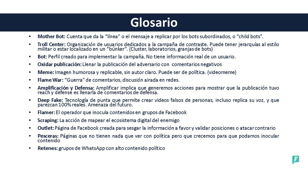 andreseliascom's tweet image. La comprensión de la comunicación política digital parte de tener claro un amplio glosario que se maneja en la industria, entre mayor comprensión, mayor efectividad.

#compoldigital