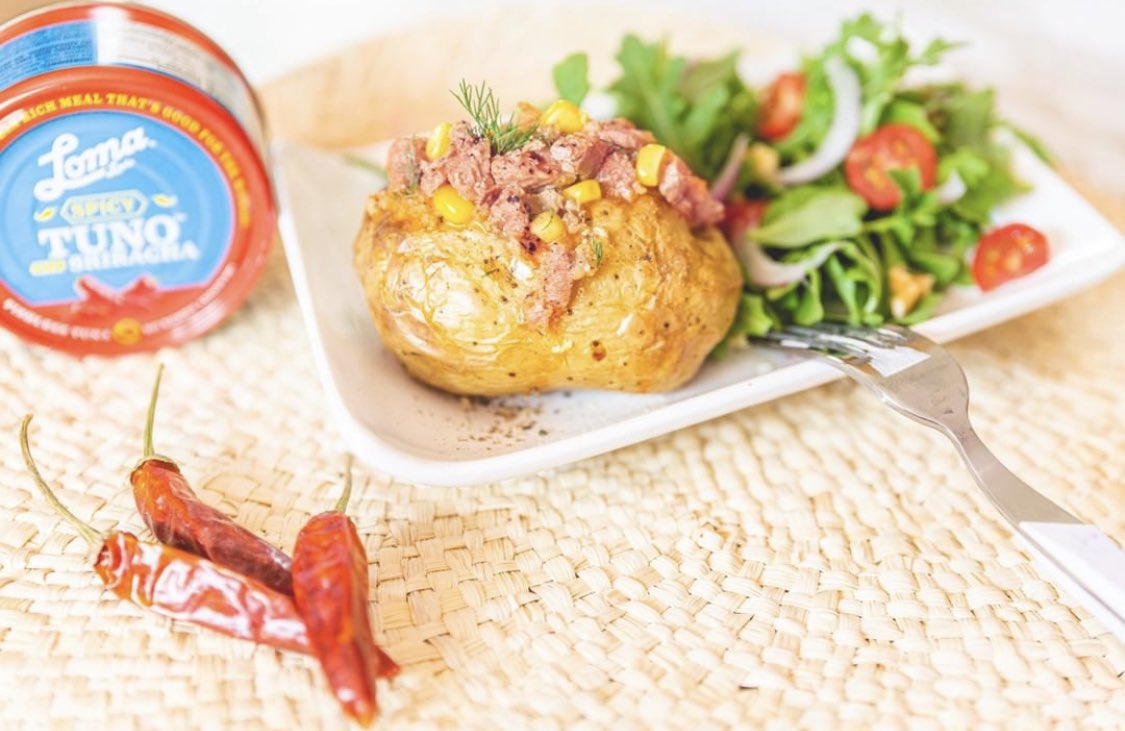 For #NationalPotatoDay we're giving you some inspo with this yummy roasted, sriracha TUNO™ stuffed potato! 

Simple to make, delicious and respectful of the environement! Enjoy! 

Shop TUNO™ on Amazon (Link in Bio)

#LomaLinda #sustainableproducts #plantbaseddiet