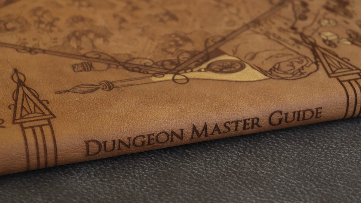 Ceryneian Archer - Master of Hides (@ceryneiana) on Twitter photo ✨5K GIVEAWAY!! ✨
A gold painted leather #dnd book sleeve, an early paint test of the Architect design. It features a unique golden dodecadragon!
RULES:
- follow me and <a href="/SpeechlessBard/">The Speechless Bard ✨</a> (our shop!)
- retweet
- ends August 24
Check the rest of info below!
#dnd #giveaway #ttrpg ✨5K GIVEAWAY!! ✨
A gold painted leather #dnd book sleeve, an early paint test of the Architect design. It features a unique golden dodecadragon!
RULES:
- follow me and <a href="/SpeechlessBard/">The Speechless Bard ✨</a> (our shop!)
- retweet
- ends August 24
Check the rest of info below!
#dnd #giveaway #ttrpg