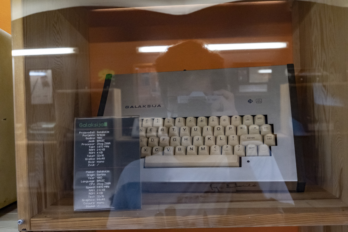 And then today I randomly and unexpectedly ended up at  @PEEKANDPOKE computer museum in Rijeka, and found not one, but two Galaksijas and a whole bunch of other locally built 80s computers!