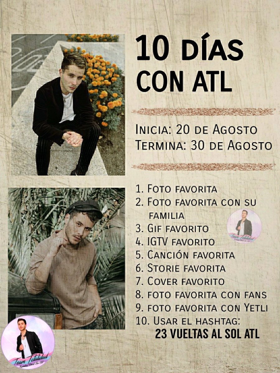 TeamTotalidadMX's tweet photo. Día 1: ¿Cuál es su foto fav de @atlgarza? 🤔
La mía es esta 🤩 #ContigoAtl https://t.co/29P3jiFxku
