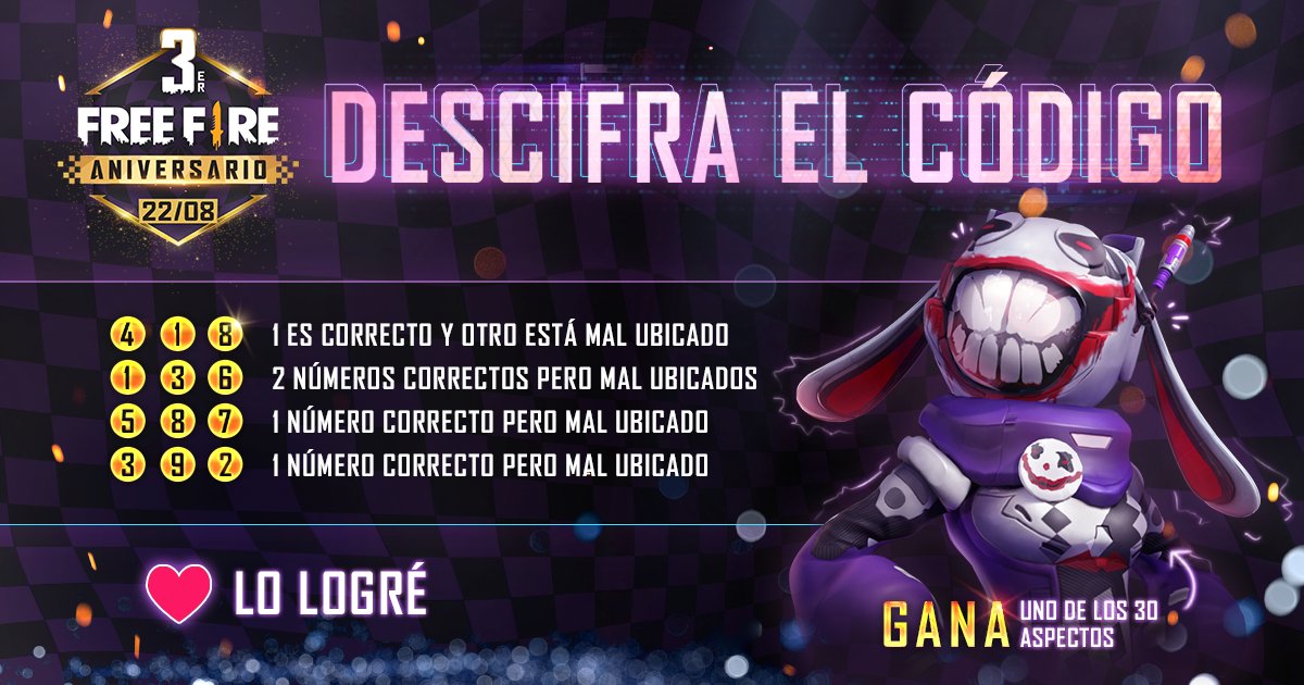 Jesus_Daniel_01's tweet photo. @freefirelatino Tío Garena la respuesta es 813 😎 me has hecho pensar pero esa es la respuesta así que participó con ese número mi ID es : 220829500 si se puede 😎 @freefirelatino https://t.co/Em6f7G4IDr