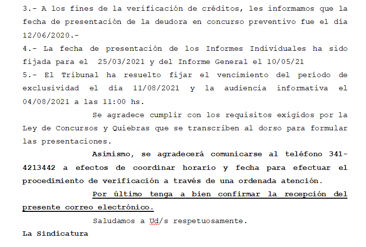 mejor_inversion's tweet photo. Carta de la sindicatura a los acreedores de Guardati Torti. ¿Alguien más quiere robarle a esta gente? #GyT #DevuelvanlaGyTa cc @CNVArgentina https://t.co/V5IlJJ9Afb