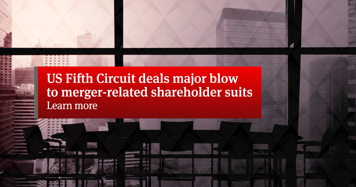 NLawGlobal's tweet photo. Global Disputes Leader and Chief Executive Elect Gerry Pecht and Securities Litigation Partner Peter Stokes secured a major victory for defendants that face federal securities lawsuits over merger-related proxy disclosures. #PSLRA https://t.co/OatZQbkPOe https://t.co/WgQZz8bebF