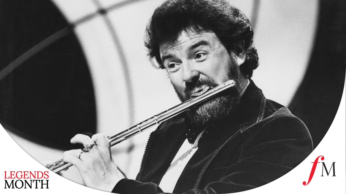 A chart-topping flautist stars in tonight's 'Legends Month' Classic FM Concert. After 8pm, join @JohnSuchet1 as we hear from The Man with the Golden Flute, @sirjamesgalway!